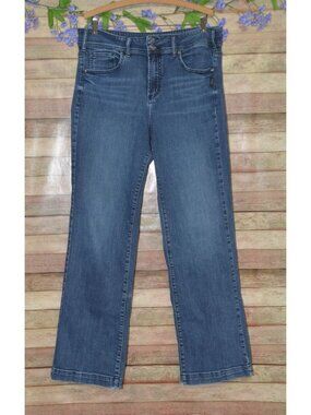 Silver Jeans Avery Trouser Womens 16W x 33 Blue Flare Wide Leg High Rise Western